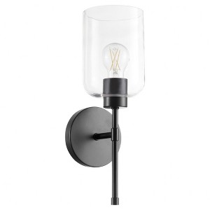 Quorum Lighting Tribute 1 - Light Sconce in  Matte Black - 1 of 1