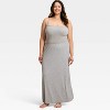 Women's Variegated Ribbed Pajama Skirt - Auden™ - 3 of 3