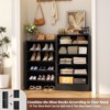 Besiost Shoe Storage Cabinet, 10-Tier Shoe Rack With Drawers - 4 of 4