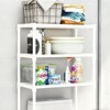 3-Tier Over The Toilet Shelf, 52.7" Freestanding Space Saver Bathroom Shelves Over The Toilet Storage Cabinet Easy Assembly - 4 of 4