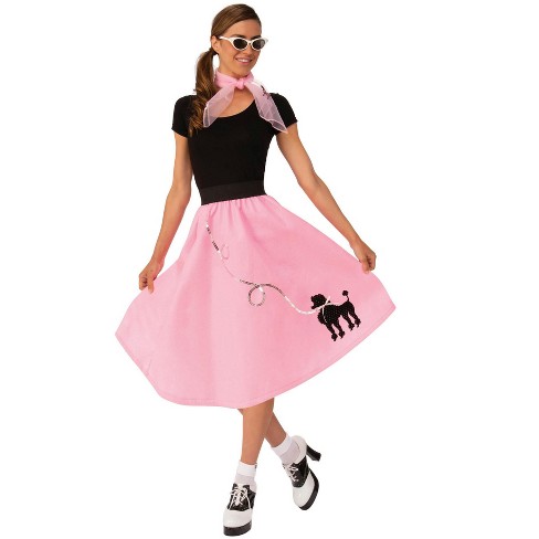pink poodle skirt