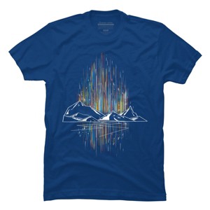 Men's Design By Humans aurora By kharmazero T-Shirt - 1 of 3