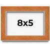 PosterPalooza | Photo Size Classic Brown Picture Frame - UV Acrylic, Foam Board Backing, Hanging Hardware - 2 of 4