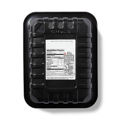 Fresh Boneless Thick Cut Pork Chop - price per lb - Good & Gather™