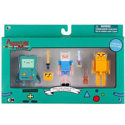 PowerHouse Toys LLC Adventure Time 2.75" Pixel Figure 3-Pack