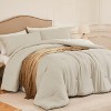 BAGOKIE 2/3PCS Comforter Set with Comforter & Pillowcases - 2 of 4