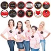 Big Dot of Happiness Red Carpet Hollywood - Movie Night Party Funny Name Tags - Award Party Badges Sticker Set of 12 - 2 of 4