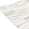 GoodGram Peel N' Stick DIY Retro 12x12 Self Adhesive Vinyl Floor Tile - 20 Tiles (20 Total SF in a Box) - Linen Waves - 20 Tiles/20 sq. ft. - 4 of 4