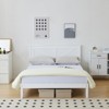 KTMBDW Queen/Full/Twin Size Wood Platform Bed Frame with Headboard, No Box Spring Needed, Mattress Foundation, Noise-Free, Easy Assembly - 2 of 4