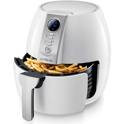 Ultrean Air Fryer, 4.2 Quart Electric Hot Airfryer Oven Oilless Cooker for Quick Easy Meals, Nonstick Frying Pot, UL Certified,1500w, White