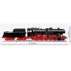 COBI Historical Collection DR BR Class 52 Steam Locomotive - 3 of 4