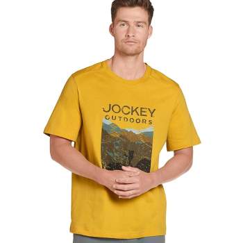 Jockey Men's Outdoors Graphic Crew Neck T-Shirt