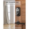 ZACHVO Keyless Entry Deadbolt Lock, Electric Door Locks with Keypads, Oil Rubbed Bronze - 3 of 4