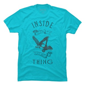 Men's Design By Humans Inside All Of Us Is A Wild Thing By magdadesign T-Shirt - 1 of 3