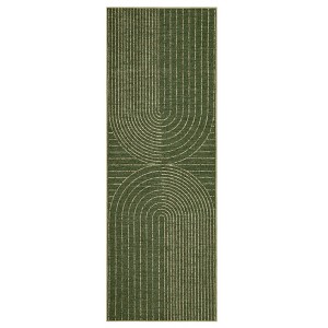 Modern Rainbow Easy Jute Area Rugs, Washable Natural Contemporary Indoor Outdoor Carpet for Living Room Farmhouse Patio Backyard RV - 1 of 4