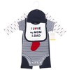 Hudson Baby Infant Boys Cotton Layette Set, Love Mom Dad - 2 of 4