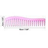 Unique Bargains Flat Shears Hair Cutting Scissors Detangling Styling Comb Set - 2 of 4