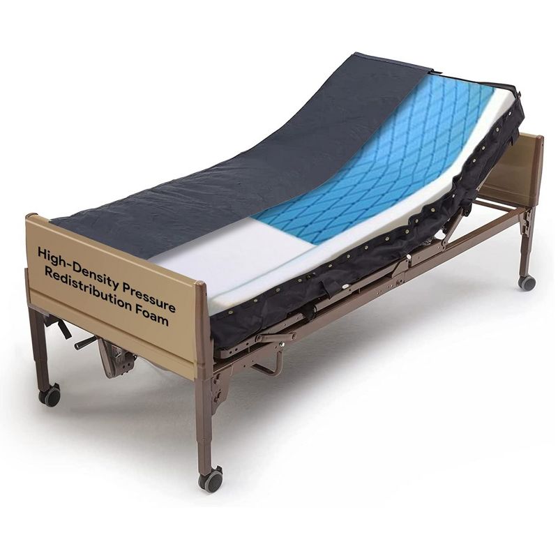 ProHeal Multi-Tiered Foam Hospital Bed Mattress - 36" x 76" x 6", 2 of 7