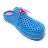 JEFFRICO Womens Clogs Breathable Lightweight Slip On Clogs Comfort Garden Shoes Lace - 2 of 4