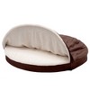 FurHaven Faux Sheepskin Snuggery Orthopedic Dog Bed - 2 of 4