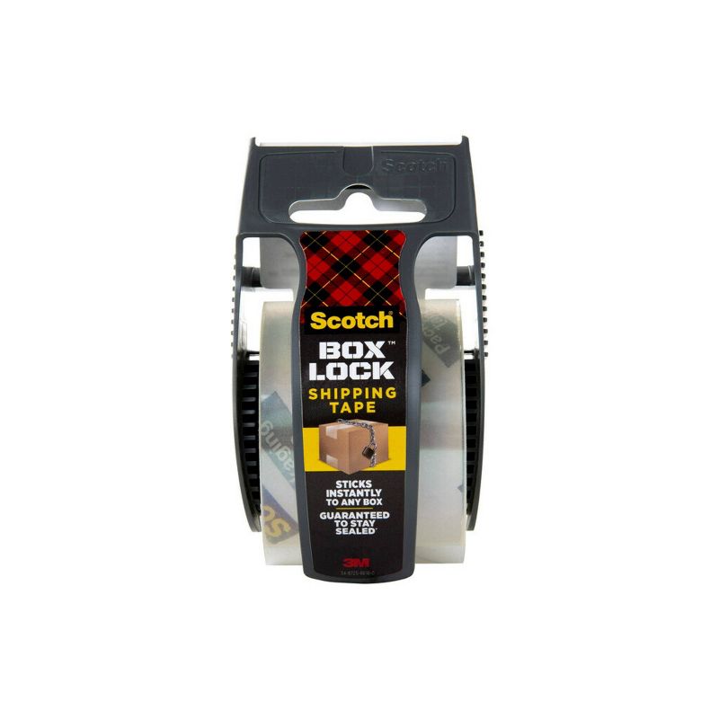 Scotch Box Lock Shipping Tape 1.88in x 27.8yd, 1 of 20