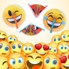 ArtCreativity Emoticon Handheld Folding Fans (Pack of 12) - 4 of 4