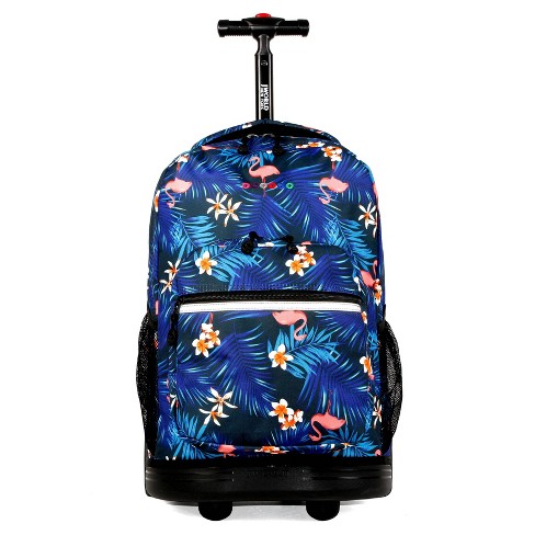 J world backpack with wheels best sale