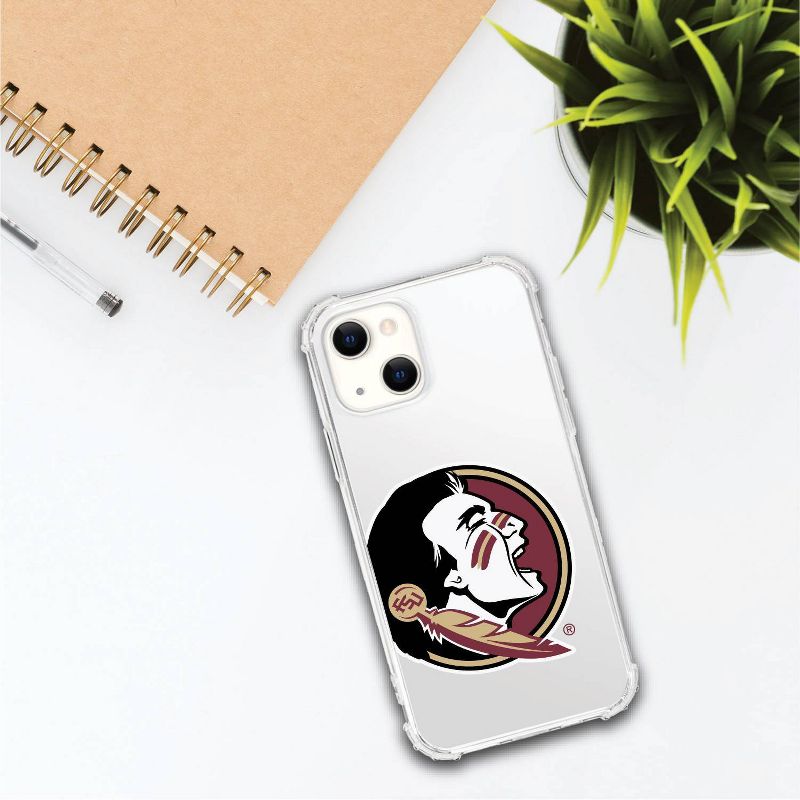 NCAA Florida State Seminoles Clear Tough Edge Phone Case - iPhone 13 mini, 3 of 5