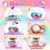 FUNFORFUN Unicorn Terrarium Craft Kit for Kids, Unicorn Gifts for 3 4 5 6 7 8 Year Old Girls, Craft Kits for Kids Girls Age 3-9 - 2 of 4
