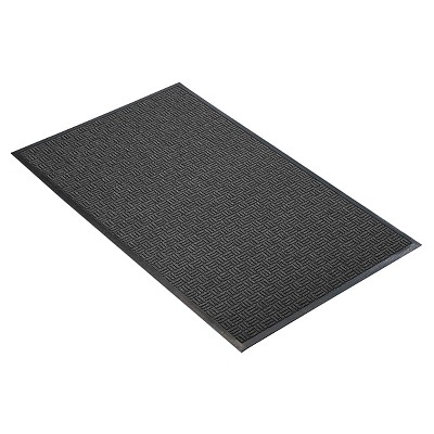 Charcoal Solid Doormat - (2'x3') - HomeTrax