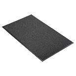 2'x3' Solid Doormat Charcoal - HomeTrax