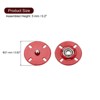 Unique Bargains Alloy Invisible Durable High Hardness Buckle Fasteners Press Studs Buttons 5 Pcs - 2 of 4