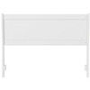 AFI Furnishings Casanova Queen Solid Wood Panel Headboard in White - 3 of 4