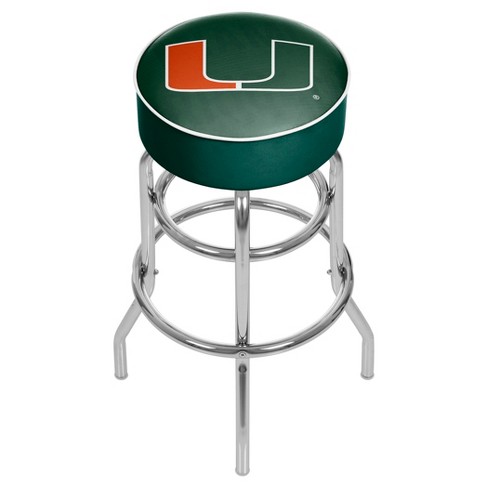 NCAA Miami Hurricanes Bar Stool Seat Cover 