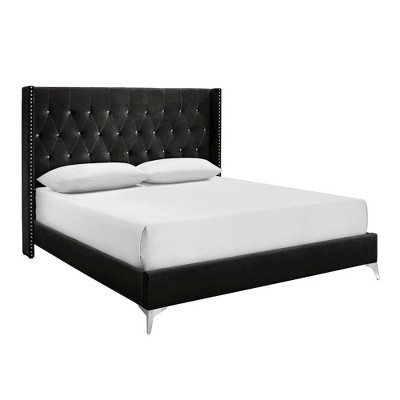 New Classic Furniture,Huxley Wood Queen Bed, Black