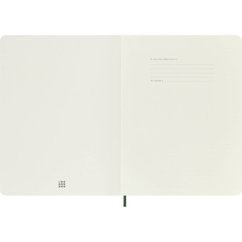 Moleskine XL Ruled Soft Notebook Myrtle Green, 3 of 7