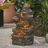 Gulches Garden Decor: Opt for 7"-42.25" High Fountain, Rustic Multi - 3 of 4