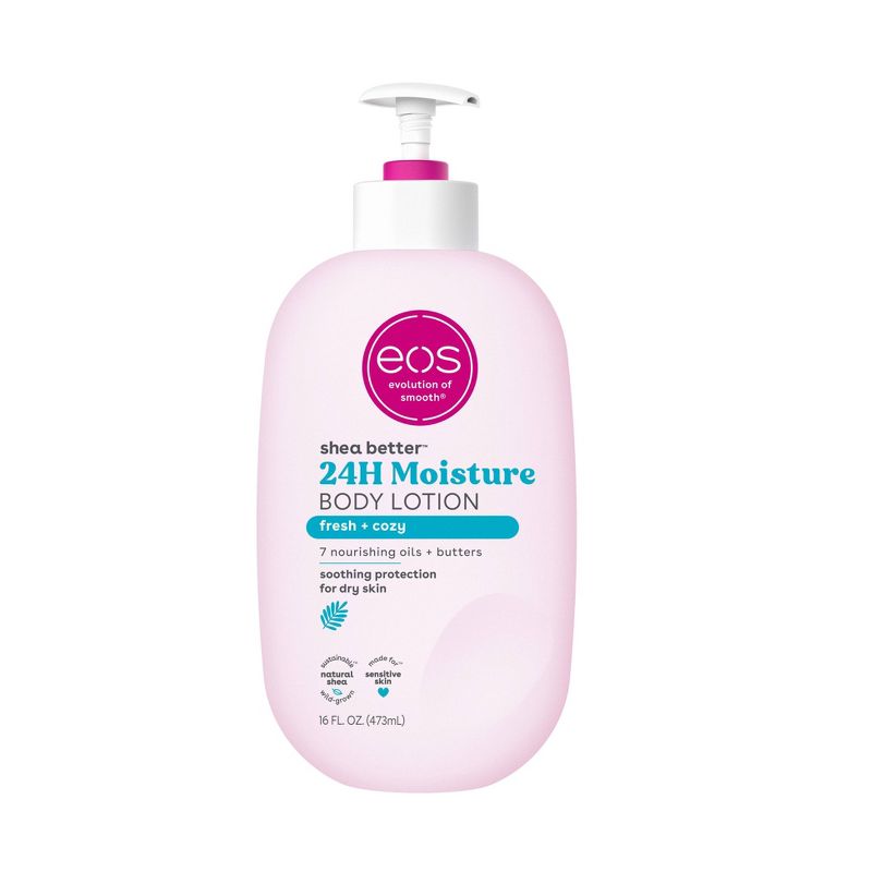 eos Shea Better Fresh and Cozy Moisture Body Lotion - 16 fl oz, 1 of 11