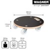 Wagner MaxiGrip Plant Caddies – Heavy-Duty, Non-Slip Rolling Stands for Easy Mobility - 2 of 4