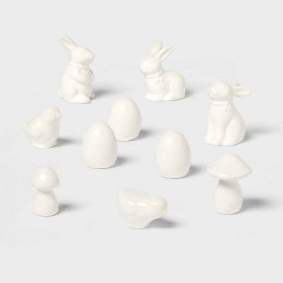 10pc Ceramic Easter Figurines - Spritz™