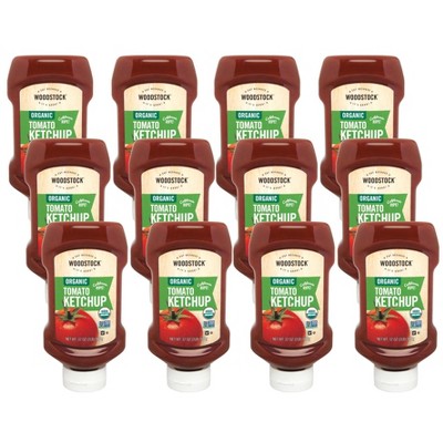 Woodstock Organic Tomato Ketchup - Case of 12/32 oz