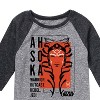 Boys' - Star Wars - Ahsoka Collage Raglan Graphic T-Shirt - 2 of 4