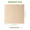 Robotime 3D Puzzles 3mm Plywood 6 Pcs, Maple Plywood for Laser Cutting Engraving, Thin Maple Boards, Multicolored, 11.81"*11.81"*0.79" - 3 of 4
