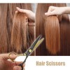Unique Bargains Hair Scissors, Hair Cutting Scissors, Professional Barber Scissors, Stainless Steel Razor, 6.89" Long - 2 of 4