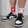 MLB Philadelphia Phillies Youth Quarter Socks - 2pk - 4 of 4