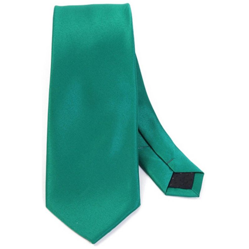 Men's Solid Color 2.75 Inch Wide And 57 Inch Long Slim Neckties, 1 of 5
