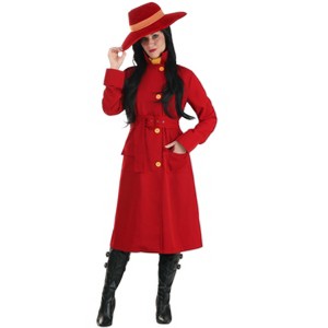 HalloweenCostumes.com Authentic Carmen Sandiego Women's Costume - 1 of 4