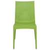 LeisureMod Mace Modern Plastic Dining Side Chair for Indoor and Outdoor, Set of 2 - 3 of 4