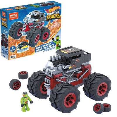 Mega Construx Hot Wheels Bone Shaker Monster Truck Vehicle