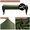 Unique Bargains Stretch Anti-Dust Protecting Dining Bench Slipcovers 40" - 55" - 3 of 4